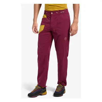 Lezecké kalhoty La Sportiva Labyrinth Pants - redwood/savana