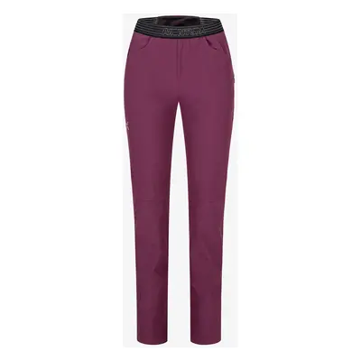 Turistické kalhoty dámské Montura Rise Pants - wine red/baton rouge