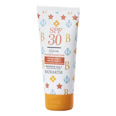 BIOEARTH Tvář a tělo voděodolný opalovací krém SPF 30 100ml