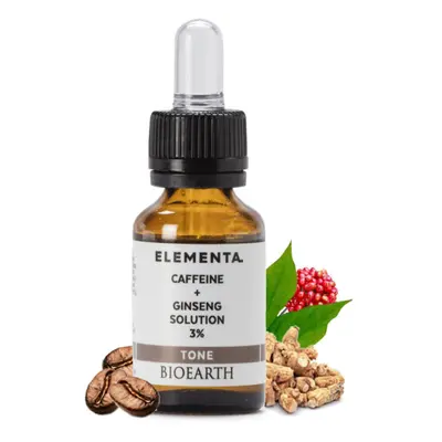 BIOEARTH Elementa sérum: Kofein a ženšen 3% 15ml