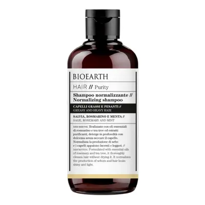 BIOEARTH Šampon pro těžké a rychle se mastící vlasy 250ml