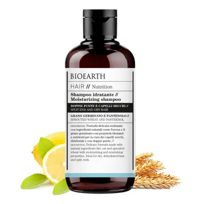 BIOEARTH Šampon pro suché vlasy a roztřepené konečky 250ml