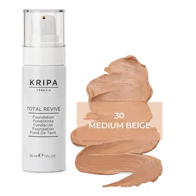 KRIPA Venezia Dvousložkový make-up Total Revive Medium beige 30ml