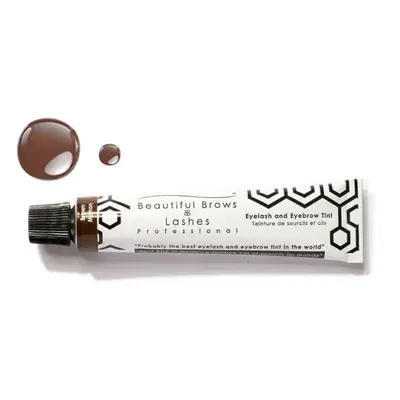 Beautiful Brows Barva na řasy a obočí Tmavě hnědá 20ml