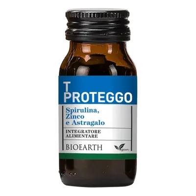 BIOEARTH T Proteggo: Spirulina, kozinec, zinek 60 tablet / 30 g