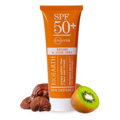 BIOEARTH Ochranný opalovací krém na obličej SPF 50+ 50ml