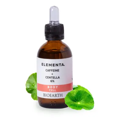 BIOEARTH Elementa BODY sérum: Kofein + centella 6% 50ml