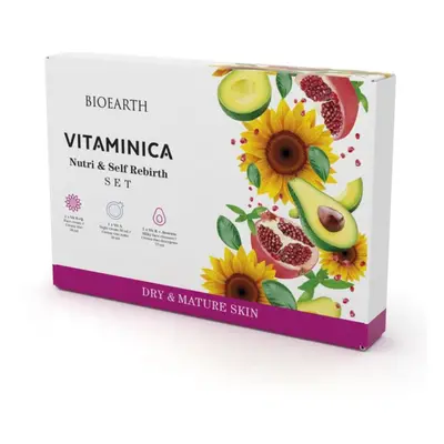 BIOEARTH Vitamínová kúra: suchá, ochablá, vrásky 75ml 2x30ml