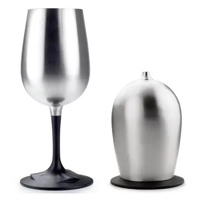 GSI Outdoors Glacier Stainless Nesting Wine Glass Typ: Bílé víno