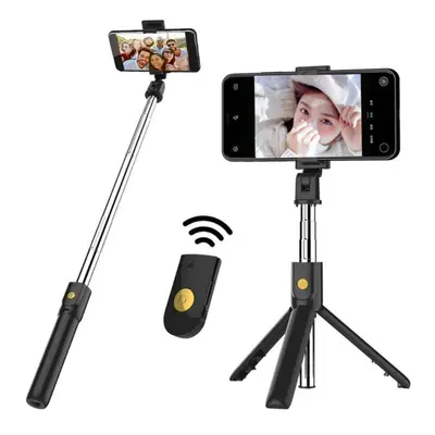 K07 Selfie tyč s bluetooth, stativ, tripod 2v1