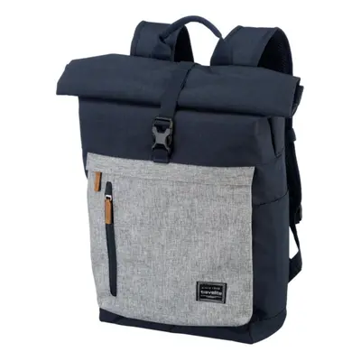 Travelite Basics Roll-up Backpack l Barva: Navy/Grey