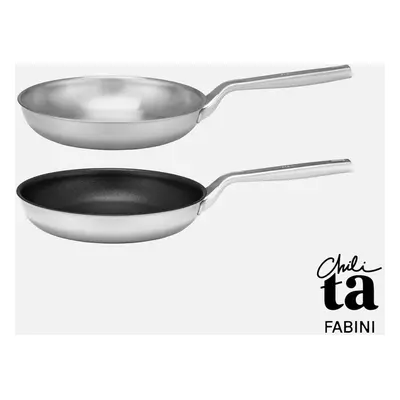 FABINI & Chili Ta - Sada nerezové a keramické pánve