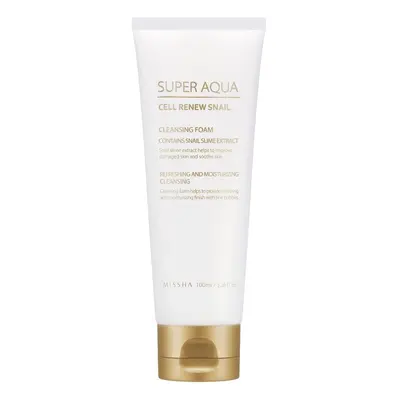 MISSHA Super Aqua Cell Renew Snail Cleansing Foam - čistící pěna se šnečím extraktem