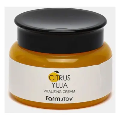 FARM STAY Citrus Yuja Vitalizing Cream - rozjasňující pleťový krém s vitamínem C