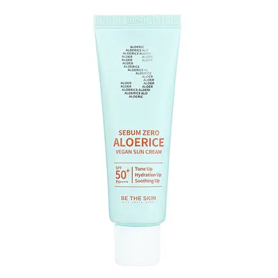 BE THE SKIN Sebum Zero Aloerice Vegan Sun Cream - veganský opalovací krém pro citlivou pokožku