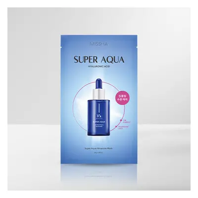 MISSHA Super Aqua Ampoule Mask - hydratační jednorázová pleťová maska s kyselinou hyaluronovou