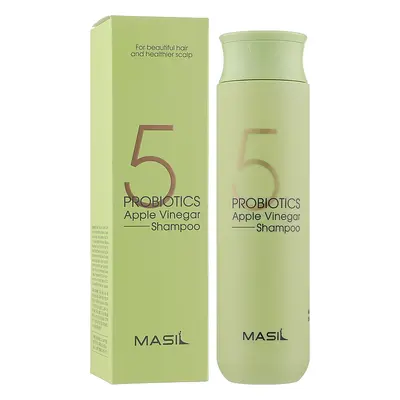 MASIL 5 Probiotics Apple Vinegar Shampoo - vlasový šampón s jablečným octem a probiotiky