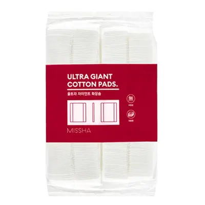 MISSHA Ultra Giant Cotton Pads - bavlněné kosmetické tampónky