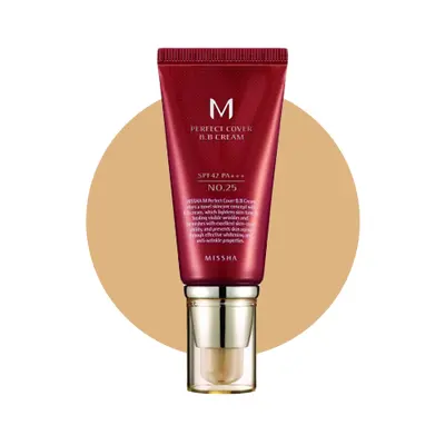 MISSHA M Perfect Cover BB Cream EX SPF42/PA+++ (No.25/Warm Beige) - BB krém