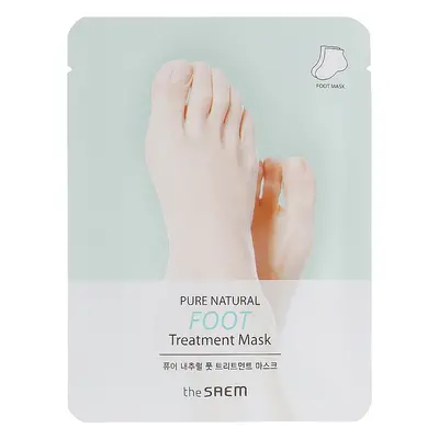 THE SAEM Pure Natural Foot Treatment Mask - maska na nohy