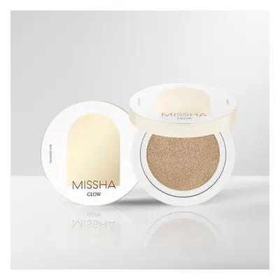 MISSHA Glow Cushion (No.21 Vanilla) - hydratační cushion make-up pro dokonalé krytí