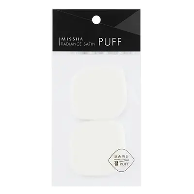 MISSHA Radiance Satin Puff (2P) - saténové kosmetické polštářky na pudr