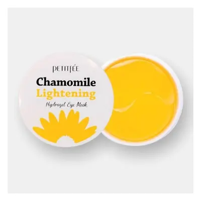 PETITFÉE Chamomile Lightening Hydrogel Eye Mask - hydrogelové masky pod oči s extraktem heřmánku