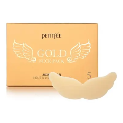 PETITFÉE Gold Neck Pack - hydrogelová maska na krk