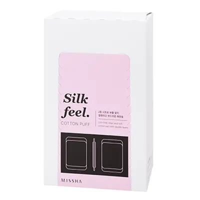 MISSHA Silk Feel Cotton Puff (80P) - bavlněné kosmetické tampónky