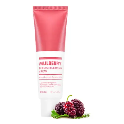 A'PIEU Mulberry Blemish Clearing Cream - regenerační a rozjasňující pleťový krém s extraktem mor