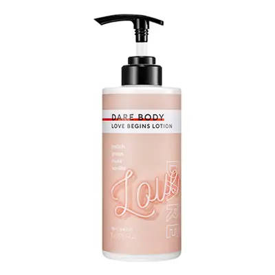 MISSHA Dare Body Moisturizing Lotion (Love Begins) - hydratační a zvláčňující tělové mléko