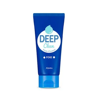 A'PIEU Deep Clean Foam Cleanser (Pore) - hloubkově čistící pleťová pěna na rozšířené póry