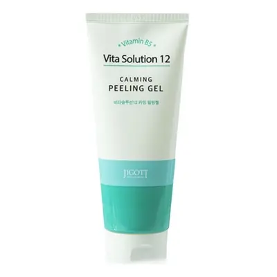 JIGOTT Vita Solution 12 Calming Peeling Gel - zklidňující exfoliační pleťový gel s rakytníkovým 