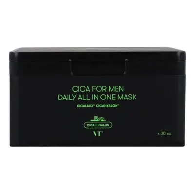 VT COSMETICS Cica For Men Daily All In One Mask - hydratační jednorázové pleťové masky pro muže 