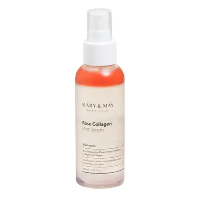 MARY&MAY Rose Collagen Mist Serum - pleťové sérum s kolagenem a extraktem růží