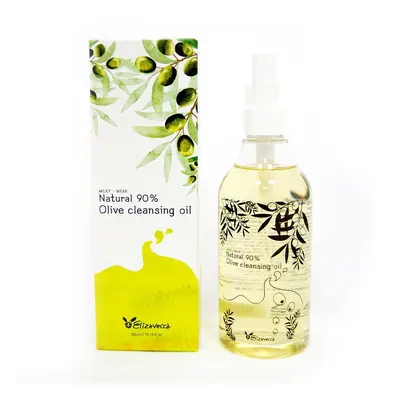 ELIZAVECCA Natural 90% Olive Cleansing Oil - hydratační pleťový čistící olivový olej