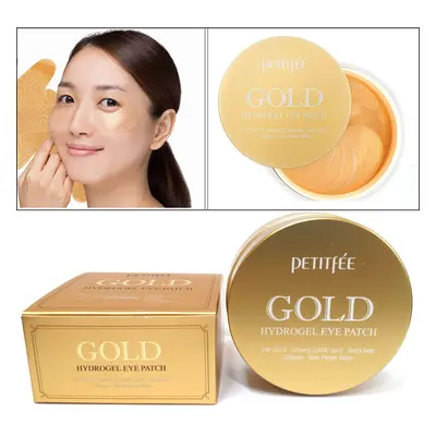 PETITFÉE Gold Hydrogel Eye Patch - hydrogelové oční náplasti s 24K zlatem