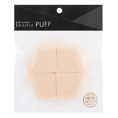 MISSHA Waffle Puff (4P) - houbičky na makeup