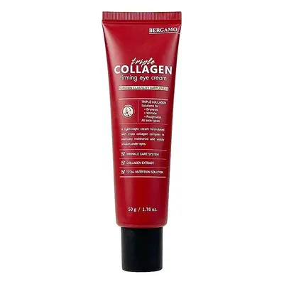 BERGAMO Triple Collagen Firming Eye Cream - zpevňující oční krém s kolagenem