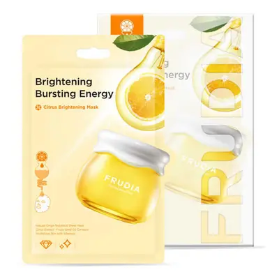 FRUDIA Citrus Brightening Mask - rozjasňující jednorázová pleťová maska s vitamínem C