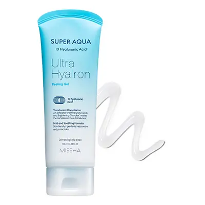 MISSHA Super Aqua Ultra Hyalron Peeling Gel - čistící peelingový gel s kyselinou hyaluronovou