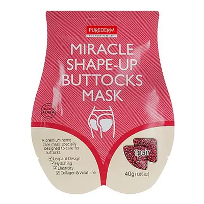 PUREDERM Miracle Shape-Up Buttocks Mask - vypínací intenzivní maska na hýždě