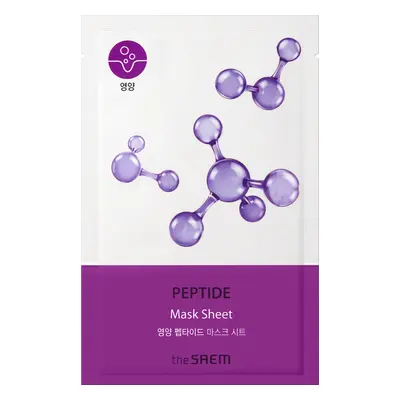 THE SAEM Bio Solution Nourishing Peptide Mask Sheet - vyživující jednorázová pleťová maska s pep