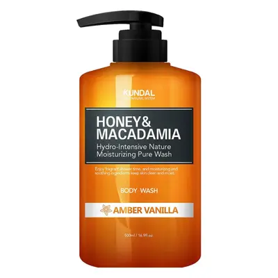 KUNDAL Honey & Macadamia Body Wash (Amber Vanilla) - sprchový gel