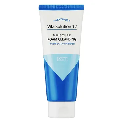 JIGOTT Vita Solution 12 Moisture Foam Cleansing - hydratační čistící pleťová pěna s kyselinou hy