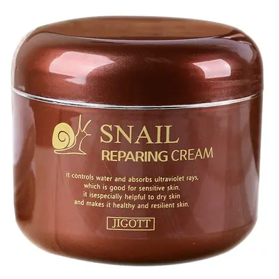 JIGOTT Snail Reparing Cream - revitalizační pleťový krém se šnečím extraktem