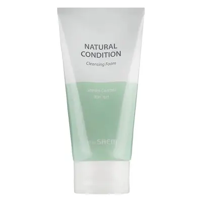 THE SAEM Natural Condition Cleansing Foam Sebum Control - čistící pleťová pěna na problematickou