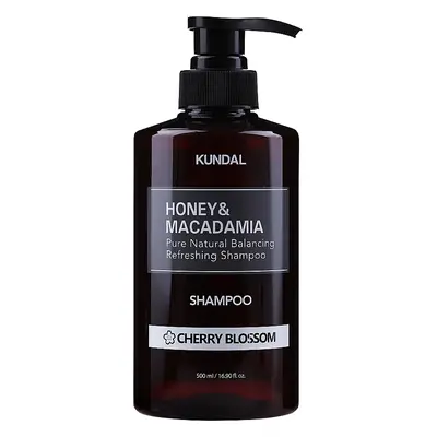 KUNDAL Honey & Macadamia Nature Shampoo (Cherry Blossom) - přírodní vlasový šampón na suché a po