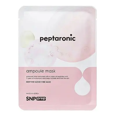 SNP Peptaronic Ampoule Mask - hydratační jednorázová pleťová maska s peptidy