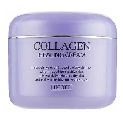 JIGOTT Collagen Healing Cream - vyživující pleťový krém s kolagenem